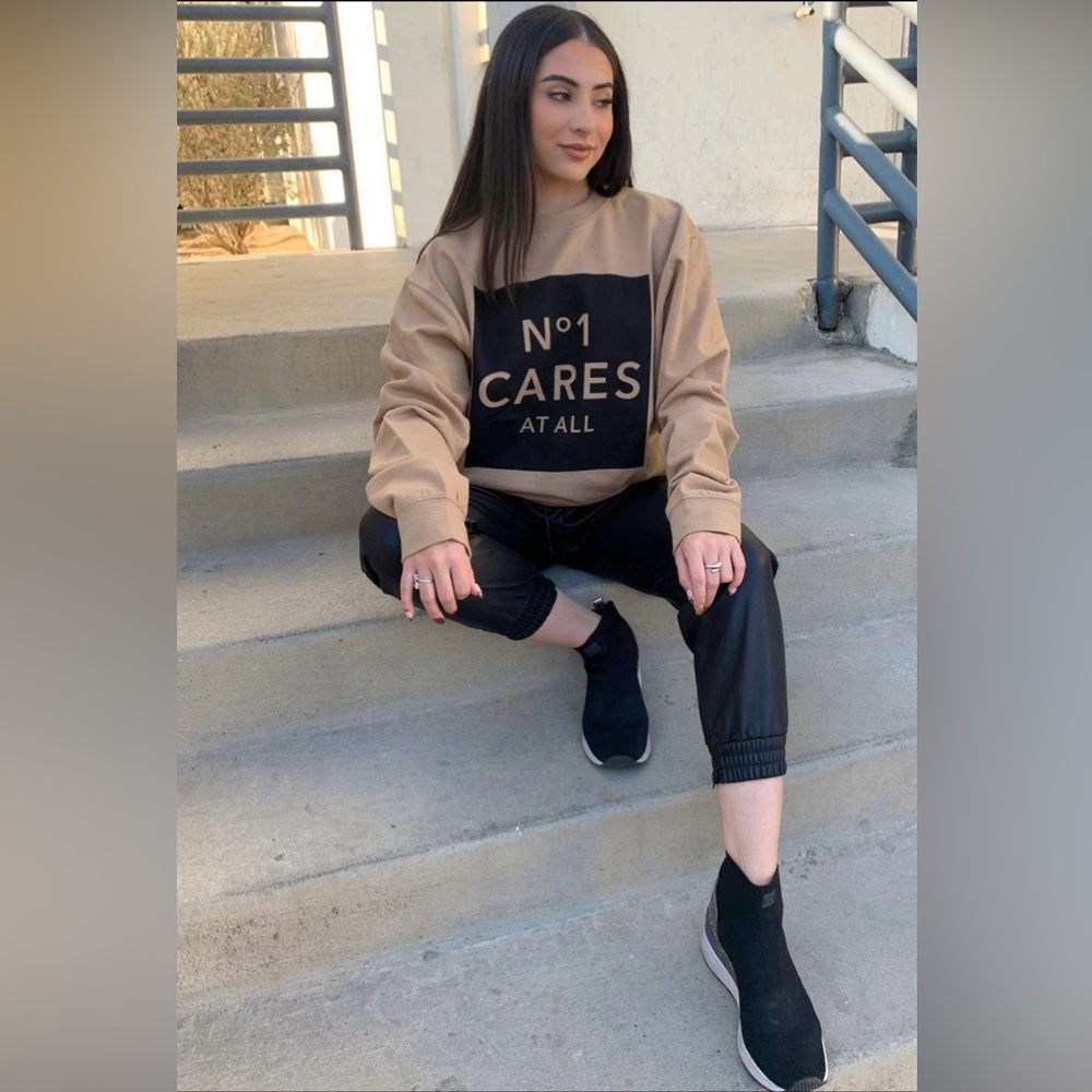 NWT No One Cares Crewneck